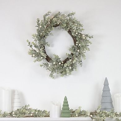Northlight 5-ft. Real Touch™️ Artificial Berry & Eucalyptus Garland