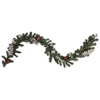 Northlight 6-ft. Pre-Lit LED Battery Operated Artificial Pine Christmas Garland