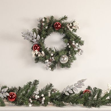 Northlight 6-ft. Pre-Lit LED Battery Operated Artificial Pine Christmas Garland