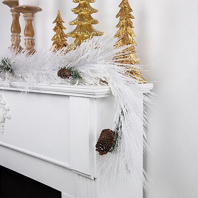 Northlight 6-ft. Artificial Flocked Christmas Garland