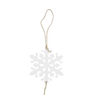 Northlight 4-ft. White Snowflake Hanging Christmas Garland