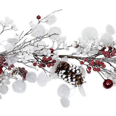 Northlight 6-ft. Berries & Snowflakes Artificial Christmas Garland