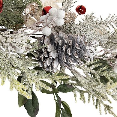 Northlight 6-ft. Frosted Pinecones & Berries Artificial Christmas Garland