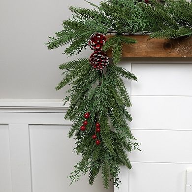 Northlight Real Touch™ 7-ft. Wind River Fir Artificial Christmas Garland