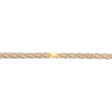 Northlight 6.75-ft. Pre-Lit Battery-Operated Rope Christmas Garland