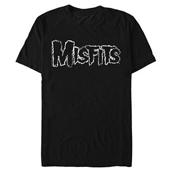 Men's Misfits Distressed Logo Graphic Tee
