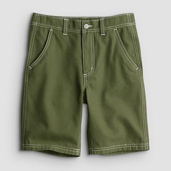 Boys 8-20 Sonoma Goods For Life® Straight Waistband Flat Front Shorts in Regular & Husky