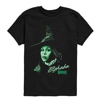 Boys 8-20 Wicked For Good Elphaba Portrait Graphic Tee