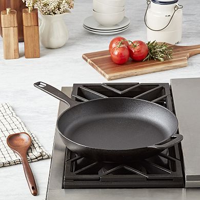 Mingle & Co. 12-Inch Pre-Seasoned Cast Iron Skillet