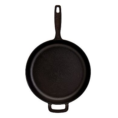 Mingle & Co. 12-Inch Pre-Seasoned Cast Iron Skillet