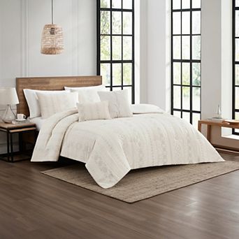 Modern Threads Marcy Jacquard Comforter Set with Shams