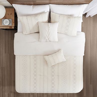 Modern Threads Marcy Jacquard Comforter Set with Shams