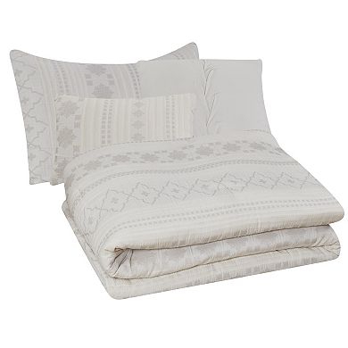 Modern Threads Marcy Jacquard Comforter Set with Shams