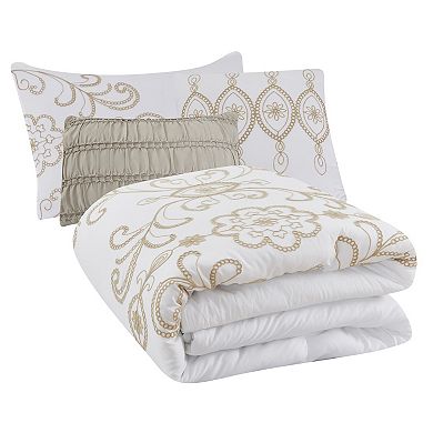 Modern Threads Jacquard Comforter Set with Shams