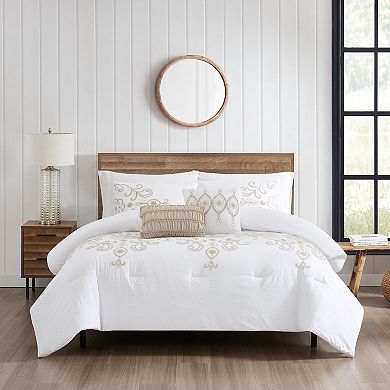 Modern Threads Jacquard Comforter Set with Shams