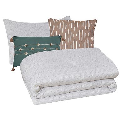 Modern Threads Jacquard Comforter Set with Shams