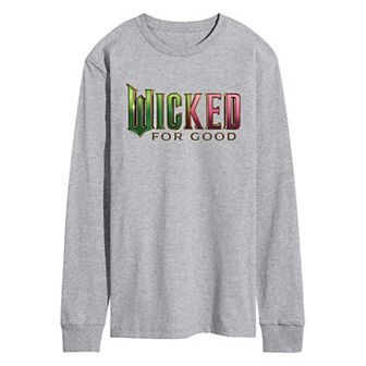 Men's Wicked For Good Logo Long Sleeve Graphic Tee