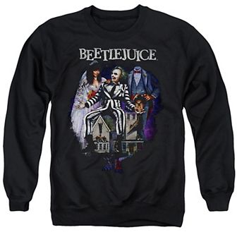 Men's Beetlejuice Vintage Poster Graphic Sweatshirt