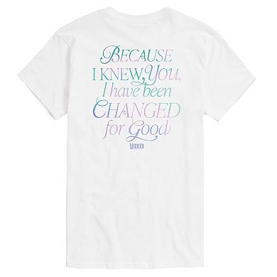 Men's Wicked For Good Elphaba & Glinda Graphic Tee