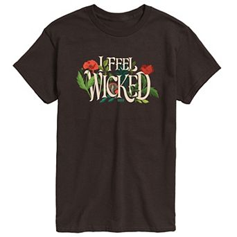 Men's Wicked For Good Elphaba I Feel Wicked Graphic Tee