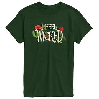 Men's Wicked For Good Elphaba I Feel Wicked Graphic Tee