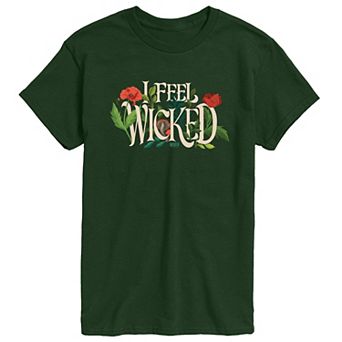 Men's Wicked For Good Elphaba I Feel Wicked Graphic Tee