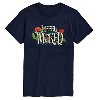 Men's Wicked For Good Elphaba I Feel Wicked Graphic Tee