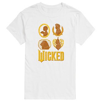 Men's Wicked For Good Oz Group Grid Graphic Tee