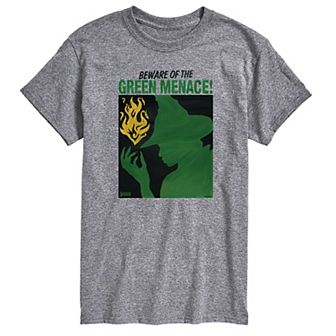 Men's Wicked For Good Beware Of The Green Menace! Graphic Tee