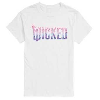 Men's Wicked For Good Logo Florals Graphic Tee