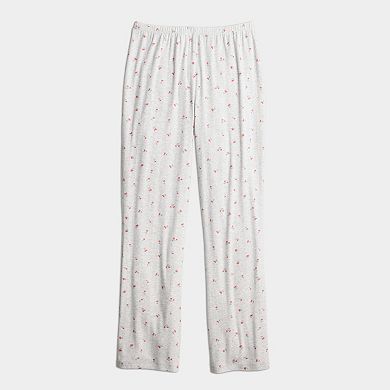 Juniors' Pink Republic Pointelle Lounge Pants