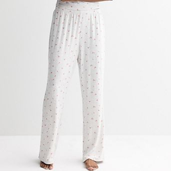 Juniors' Pink Republic Pointelle Lounge Pants