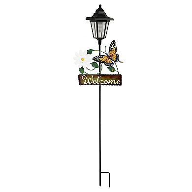 Crosslight Solar Lantern Stake Outdoor Decor