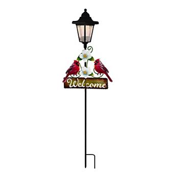 Crosslight Solar Lantern Stake Outdoor Decor
