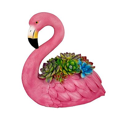 Crosslight Solar Critter Bunny Statue Outdoor Decor