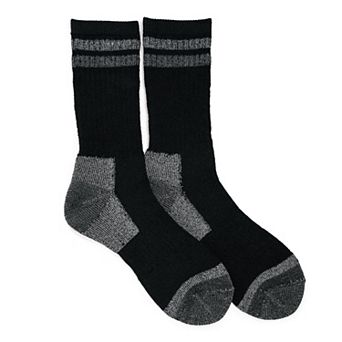 Men's MUK LUKS 2 pk Heat Retainer Hiking Socks