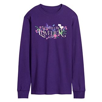 Men's Wicked For Good Glinda I Couldn't Be Lovelier Long Sleeve Graphic Tee