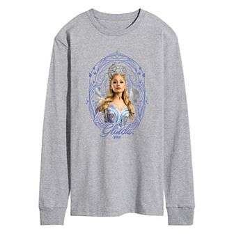 Men's Wicked For Good Glinda Frame Long Sleeve Graphic Tee