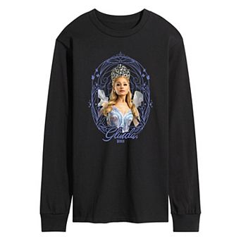 Men's Wicked For Good Glinda Frame Long Sleeve Graphic Tee