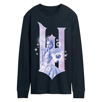 Men's Wicked For Good Glinda The Girl In The Bubble Long Sleeve Graphic Tee