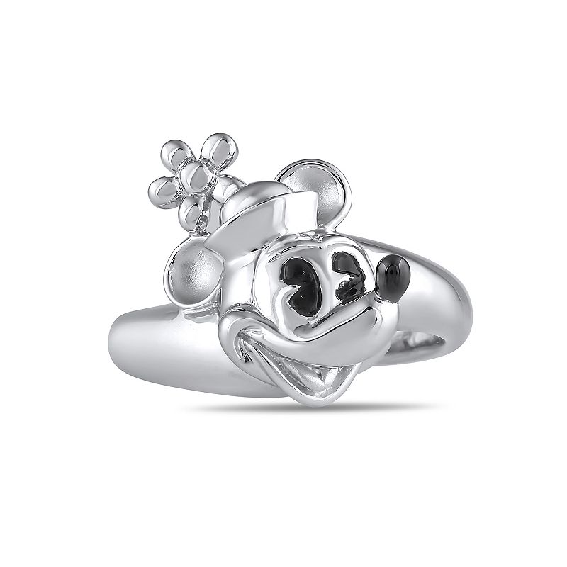 Disney's Minnie Mouse Sterling Silver Ring, Women's, 
