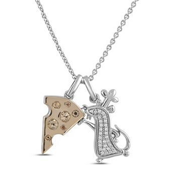 Disney / Pixar's Ratatouille Citrine & Diamond Accent Pendant Necklace