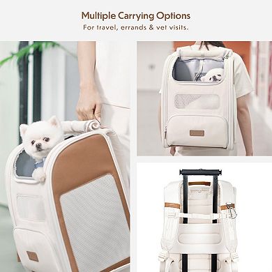 Traveler's Choice Argo Pet Series Tails of the Trail Pet Backpack