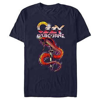 Men's Ozzy Osbourne Snake Graphic Tee