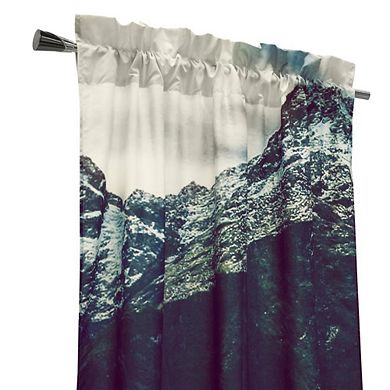 100% Polyester Photo Real Light Filtering Nature-Inspired Ambiance Curtain Panels Pair