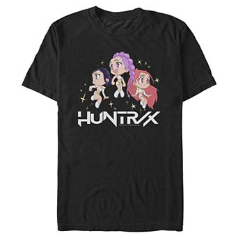 Men's KPop Demon Hunters Chibi Group Graphic Tee
