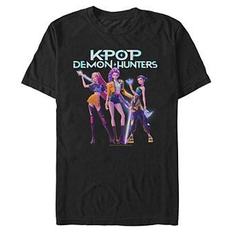 Men's KPop Demon Hunters Group Graphic Tee