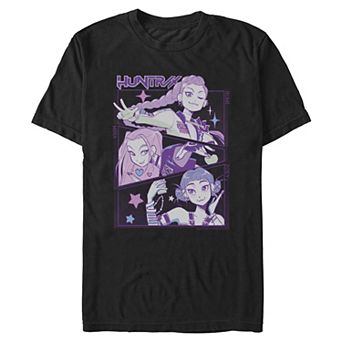 Men's KPop Demon Hunters Group Portraits Graphic Tee