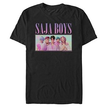 Men's KPop Demon Hunters Saja Boys Portrait Graphic Tee