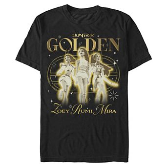 Men's KPop Demon Hunters Golden Trio Graphic Tee